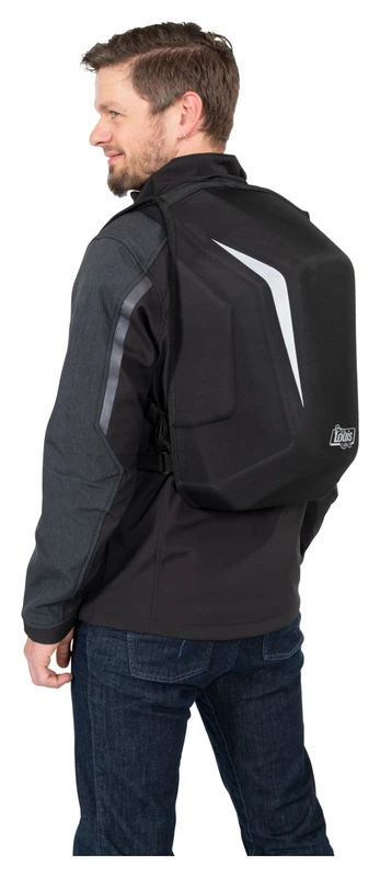 Hard Shell Rugzak Zwart