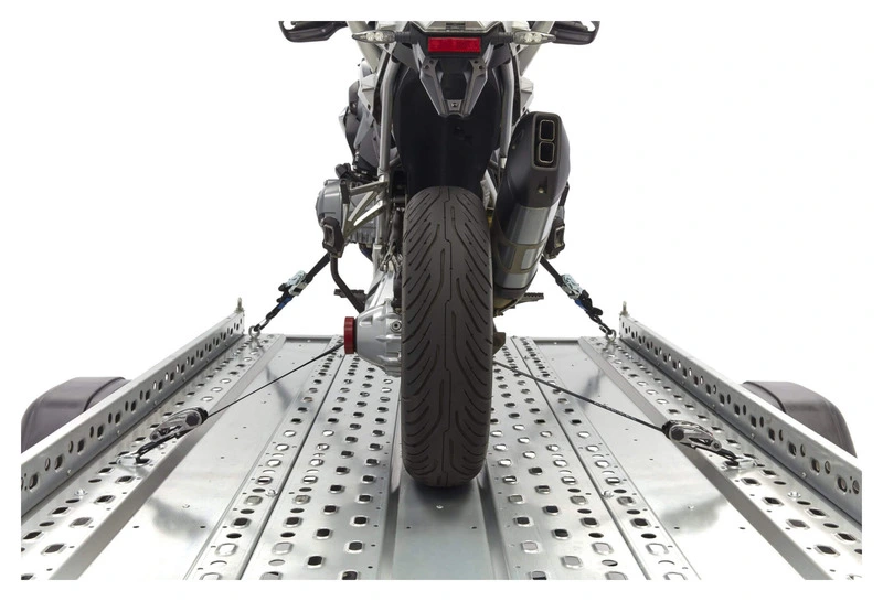 CapStrap tie-down system for BMW
