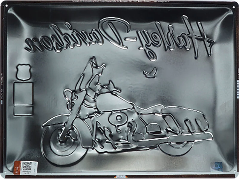 Targa met. retro Harley Davidson