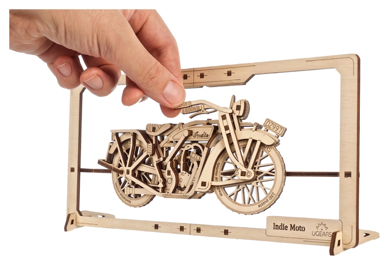 2.5D Puzzle Indie Moto
