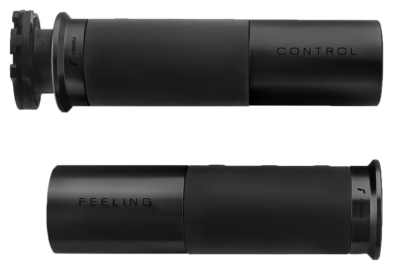 Icon handlebar grips Ø22 mm, black, pair