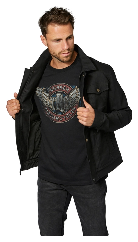 Black Jacket Motorcykel Modell 2023