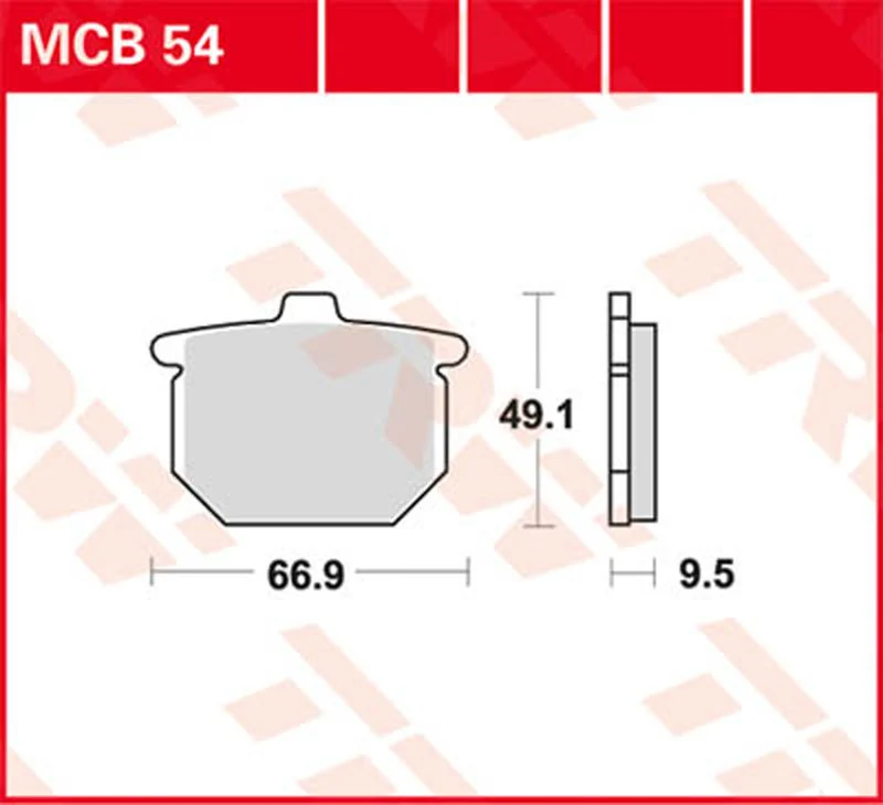 Brakepads Organic