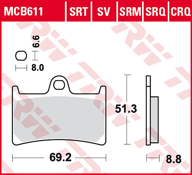 Sinter Road & Track Brake-Pads