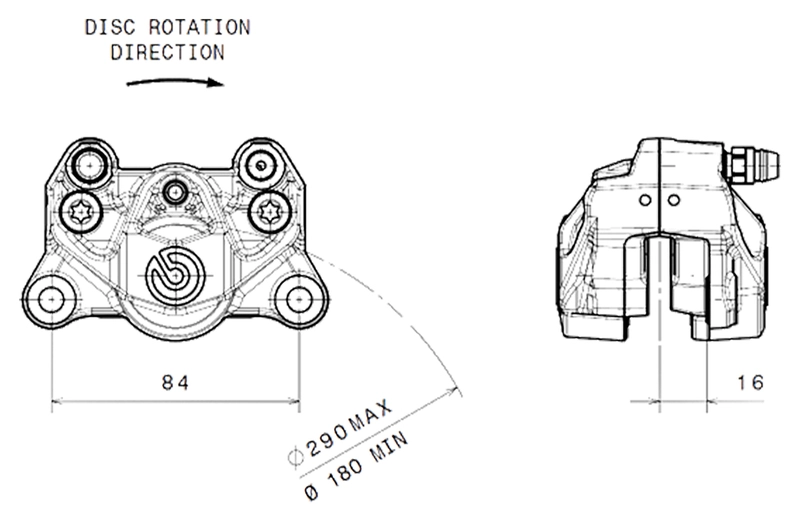 Brake Caliper Rear
