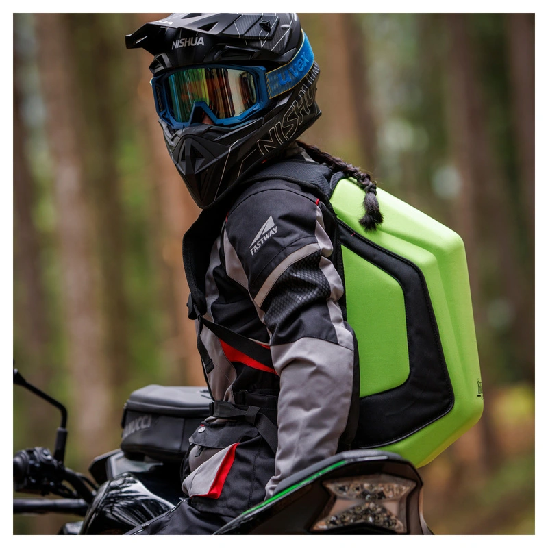 Hartschalenrucksack Grün