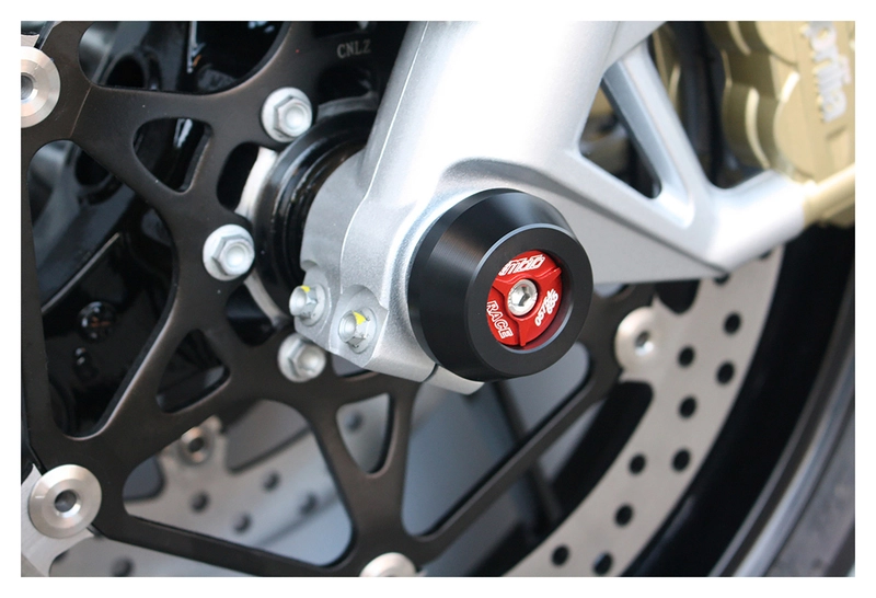 GSG axle protectors COLOURED FRONT WHEEL