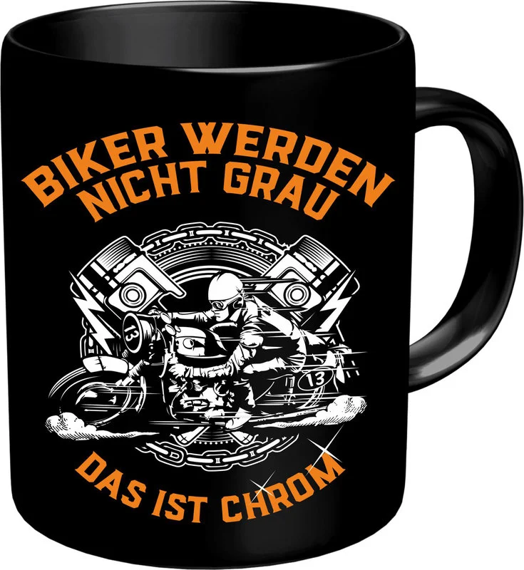 mug Biker do not get grey