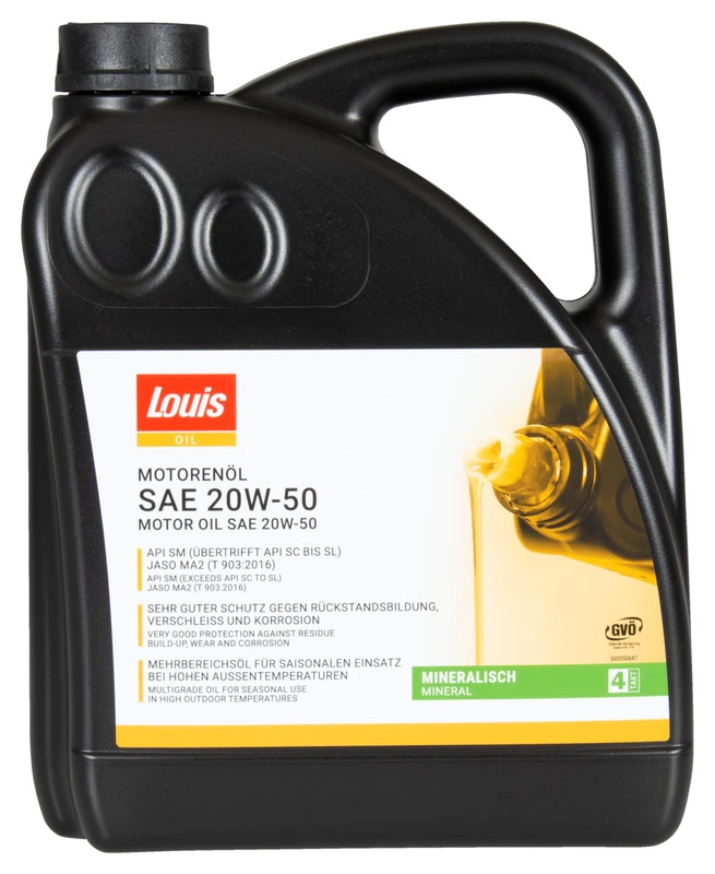 Engine Oil 4-Stroke 20W-50