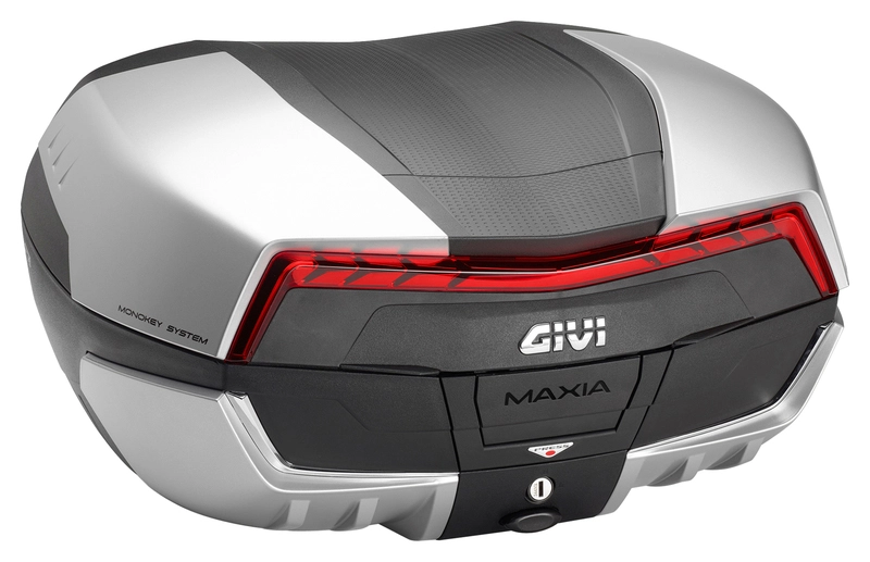 TOPCASE MAXIA 5 MONOKEY, 58L, FARBE ALU