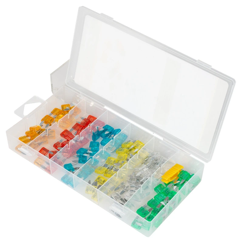 Mini flat fuse set 120 pieces
