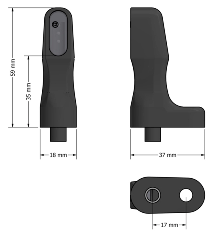 Clignot. Motoism Triumph Union Evo 3en1