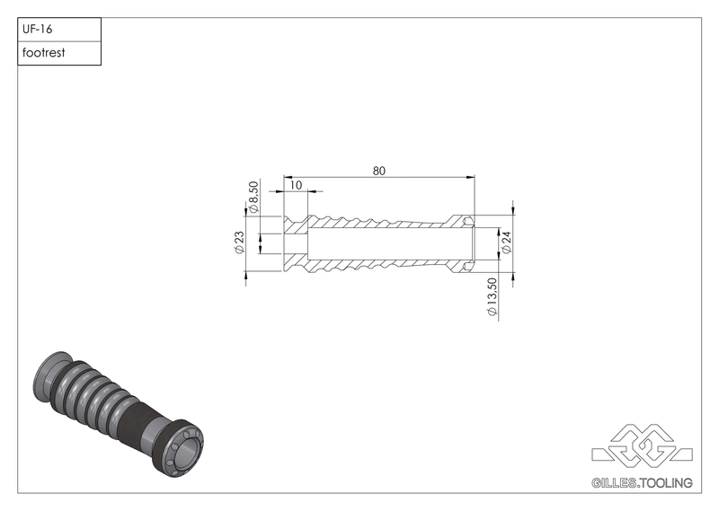 Repose-pied Gilles UF-16 (UF-21)