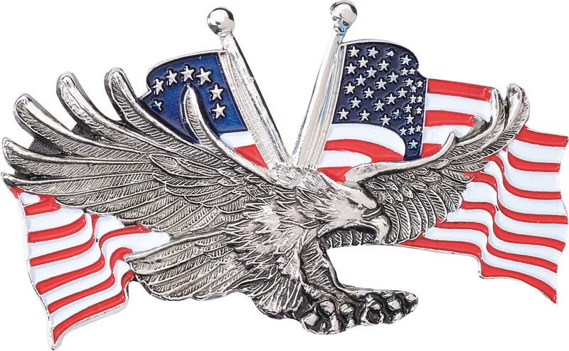 AIGLE AVEC DRAPEAU US