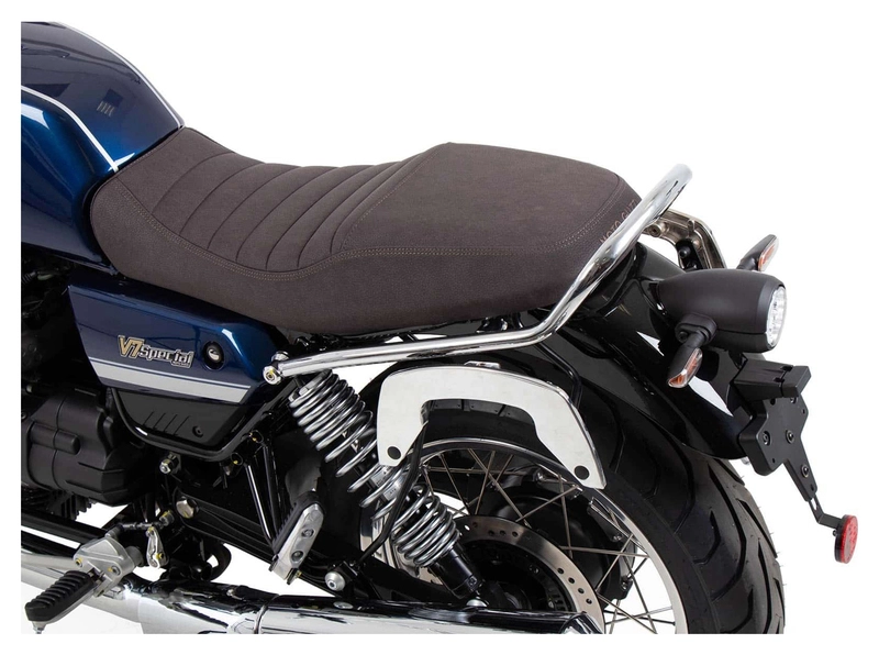 C-Bow Saddlebag Holder silver