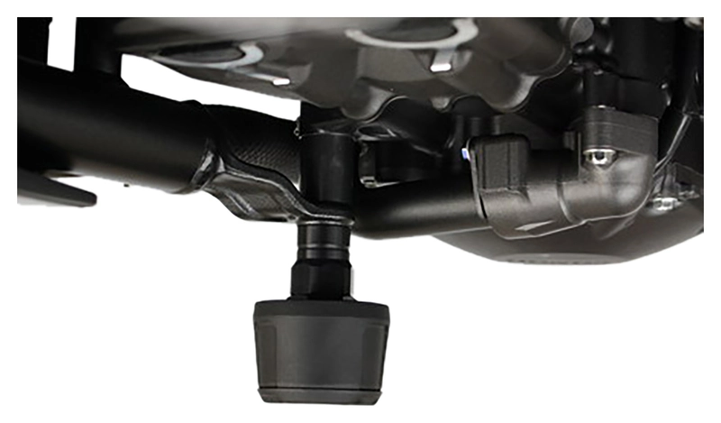 DUO PATINS CHUTE GSG, KIT NOIR