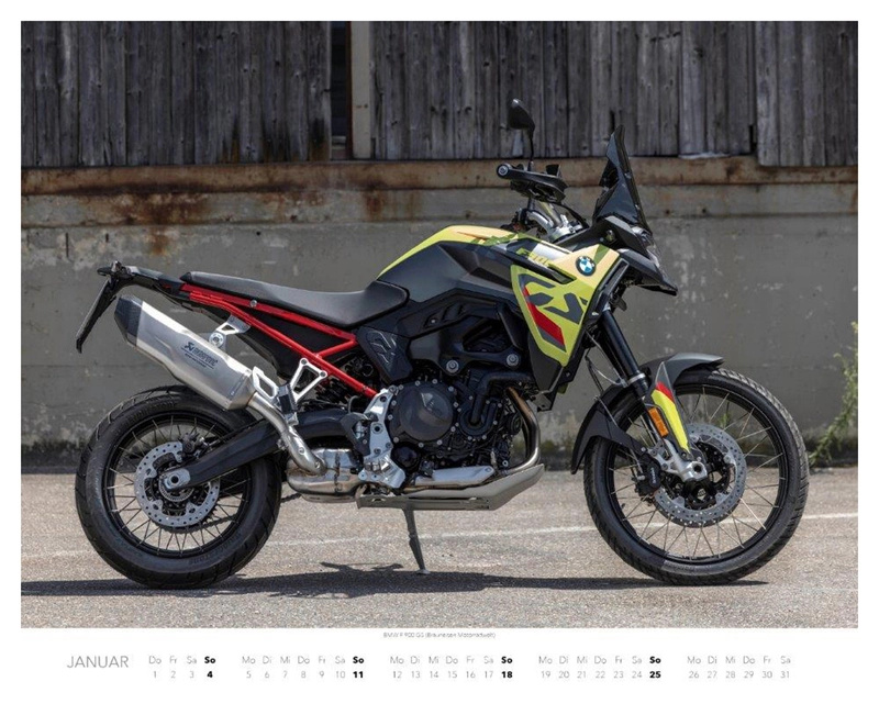 Motorräder 2026 Kalender