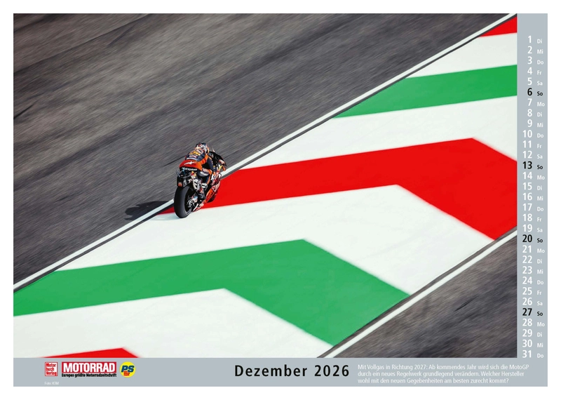 Kalendarz Motocyklowe Grand Prix 26