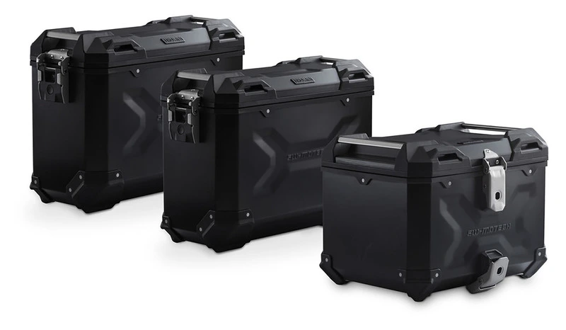 TRAX ADV complete kofferset zwart