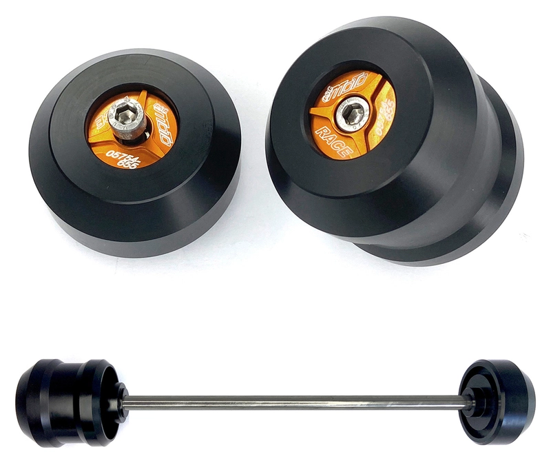 GSG axle protectors COLOURED FRONT WHEEL