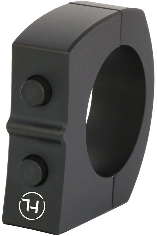 Pinze Attacco Manubrio HIGHSIDER In Alluminio CNC Nero, Diametri 47-54 Mm Con Inserti Riducibili, Coppia - 2