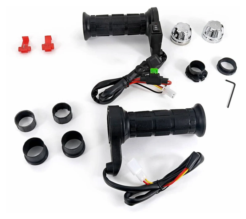 Heating grips with 2 temperature levels