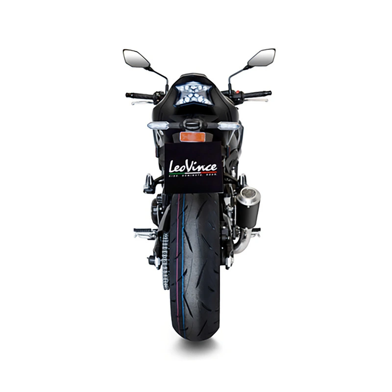 LeoVince LV-10 silenziatore con om. CE