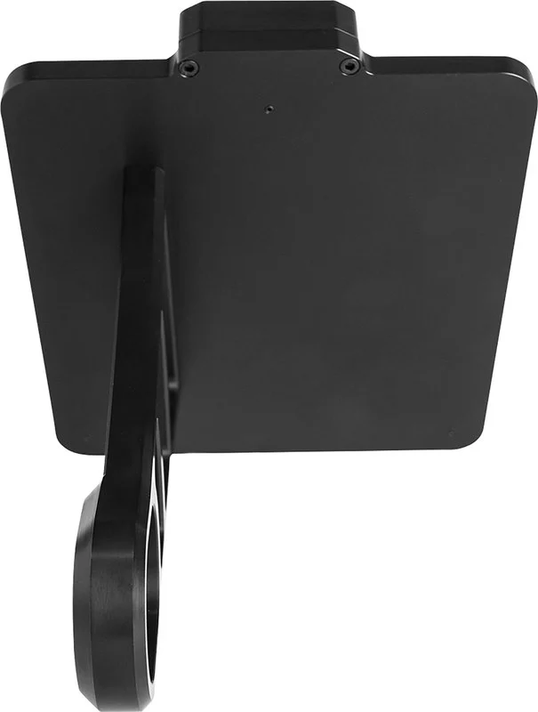 Side Mount Kennzeichenhalter Schwarz