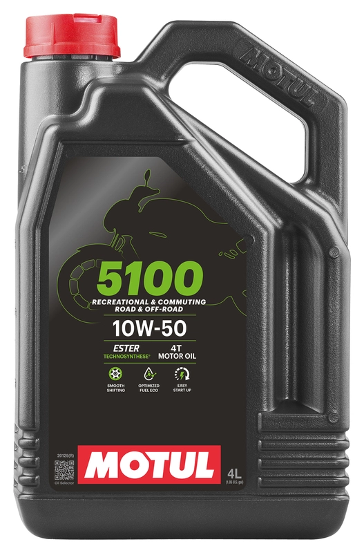 Olio motore 5100 4T SAE 10W-50, 4 Litri