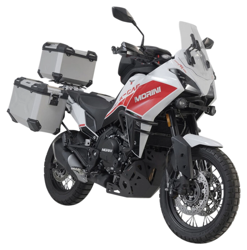 TRAX ADV Koffer-Komplettset silber