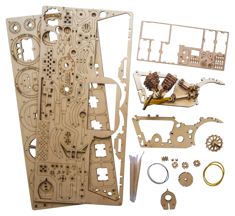 Motocykl Chopper VM-02 Ugears