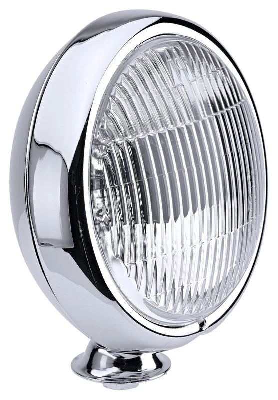 Auxiliary headlamp 4 1/2" chrome