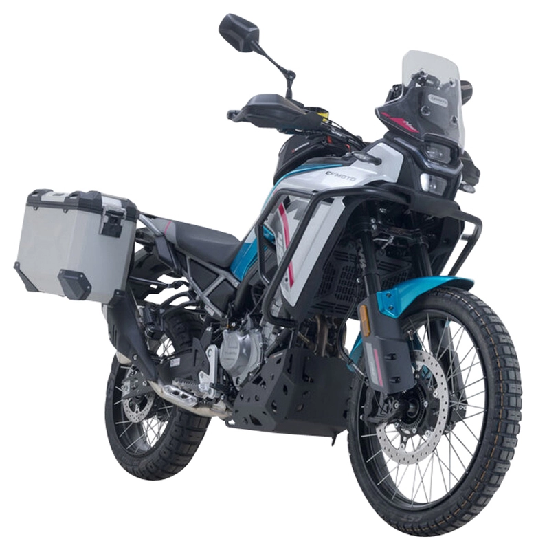TRAX ADV Koffer-Komplettset silber