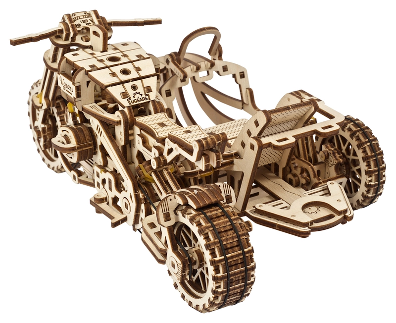 Model motocyklu UGEARS Scrambler UGR-10