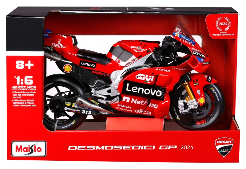Maisto Ducati Lenovo Team 2024 low-cost | Louis 🏍️