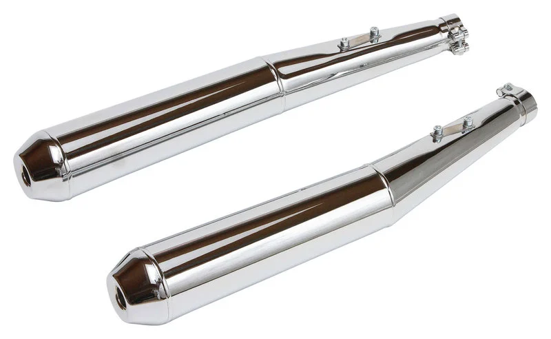 Auspuff-Endschalldämpfer Set