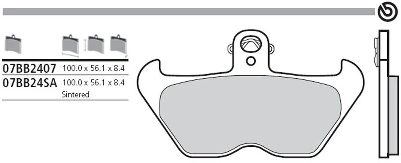 Brakepads Organic