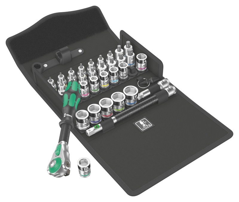 8100 SB All-in Zyklop Speed ratchet set