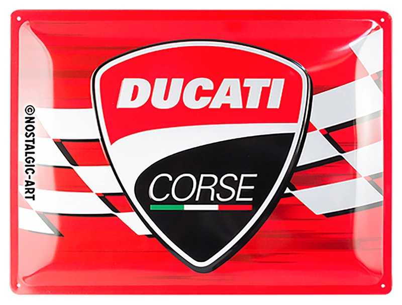 PLECH.CEDULE DUCATI CORSE