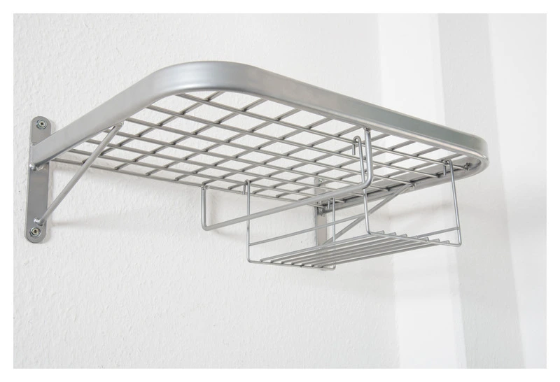 Biker Motorrad Garderobe Duo silber