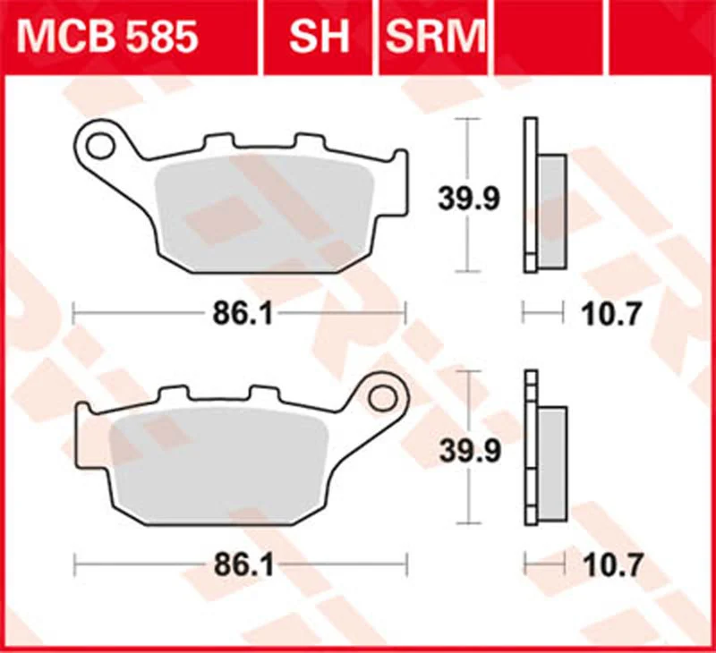 Brakepads Organic
