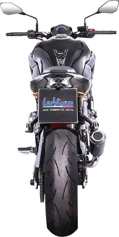 LeoVince LV-10 silencer with EG-BE