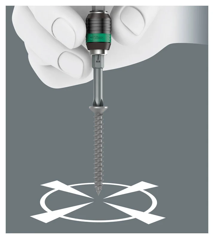Kraftform Kompakt 400 T-Griff Bit-Set