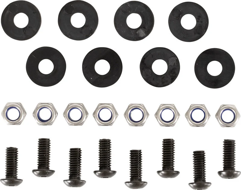 screw set for fairing windshields