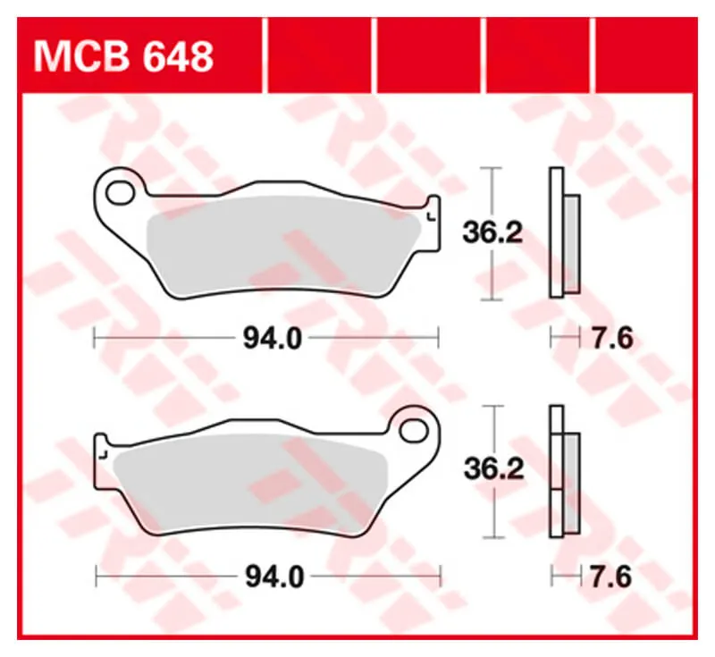 TRW BRAKE-PADS SINTER