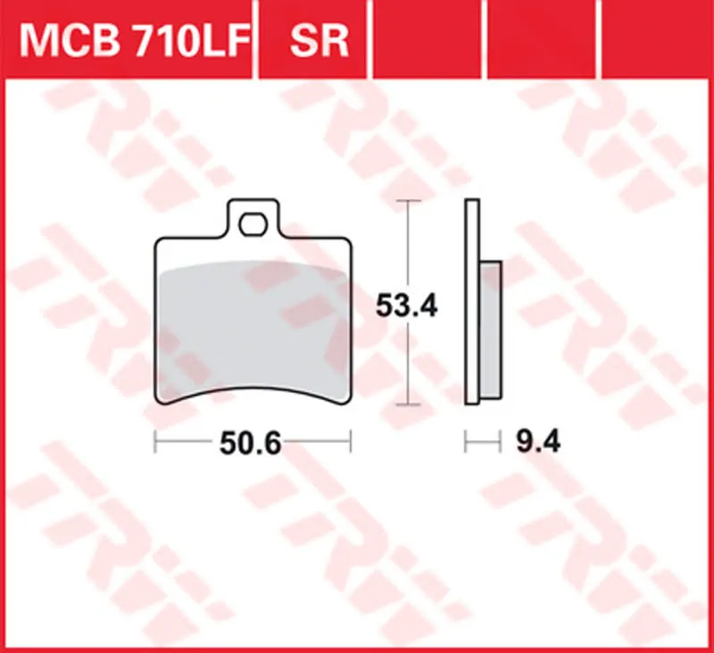 TRW BREMSBELAEGE ROLLER