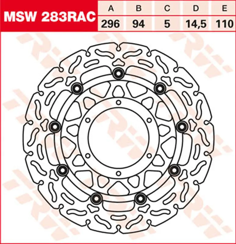 TRW BREMSSCHEIBE RACING