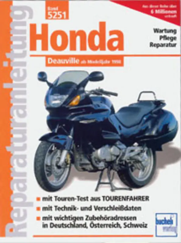 BOOK: REPARATURANL. HONDA