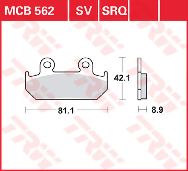 TRW BROMSBELAEGG SINTER