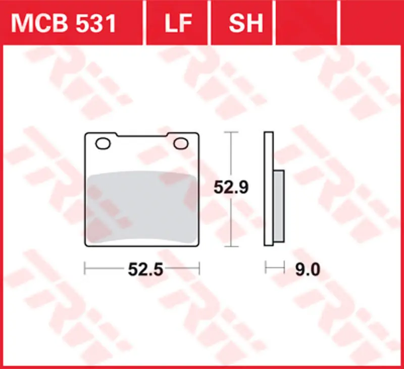 TRW BRAKE-PADS SINTER